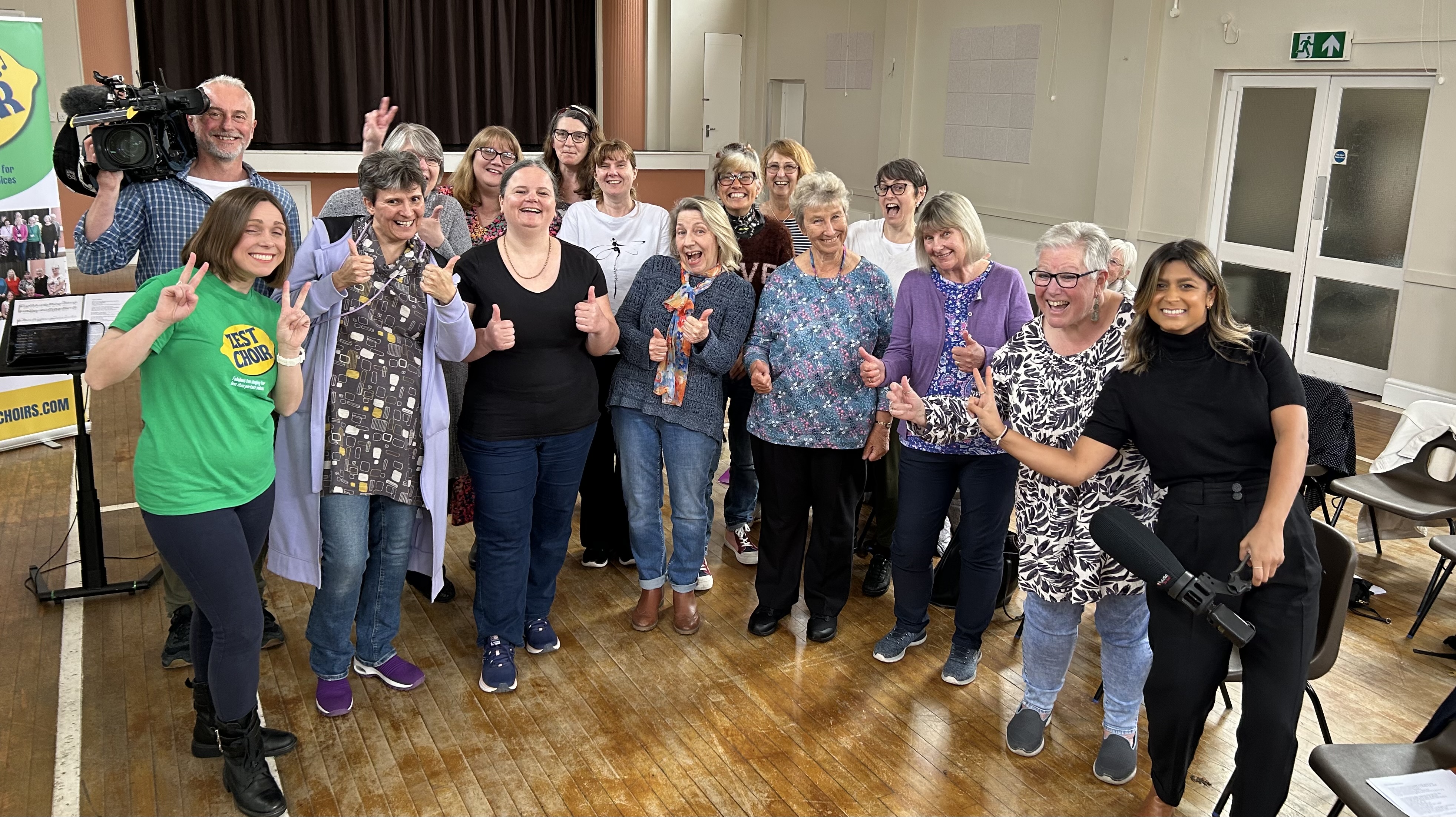 From Tone Deaf to Televised – Our Choir’s Five Minutes (and Fifteen Seconds) of Fame From Tone Deaf to Televised – Our Choir’s Five Minutes (and Fifteen Seconds) of Fame